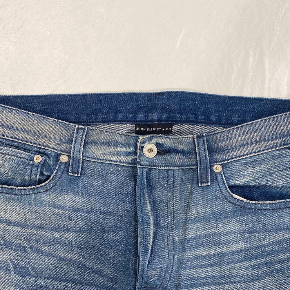 John Elliott Light Blue Denim Jeans